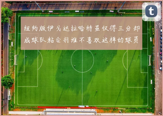 纽约版伊戈达拉哈特虽仅得三分却成球队粘合剂谁不喜欢这样的球员